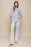 BLUSA RAYADA ABOTONADA