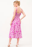 VESTIDO MIDI FLOREADO