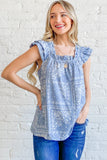 BLUSA ESTAMPADO RUFFLED