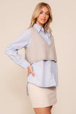 CAMISA Y CHALECO