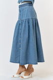 FALDA MAXI DENIM