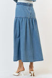 FALDA MAXI DENIM
