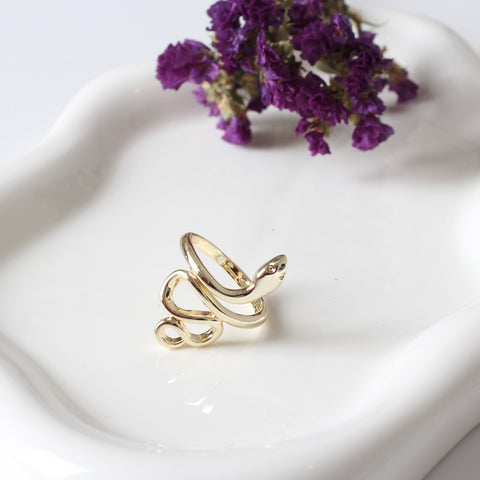 ANILLO SERPIENTE DELGADA