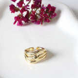 ANILLO TRIPLE ONDA