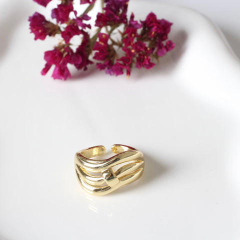 ANILLO TRIPLE ONDA
