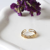 ANILLO DOBLE GOTAS