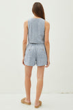 SHORTS RAYADO