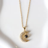 CADENA Y DIJE LUNA I LOVE YOU