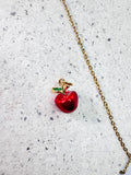 CADENA Y DIJE MANZANA