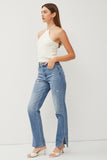 BLUSA HALTER TEJIDO