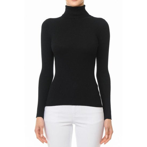 BLUSA TEJIDA CUELLO DE TORTUGA