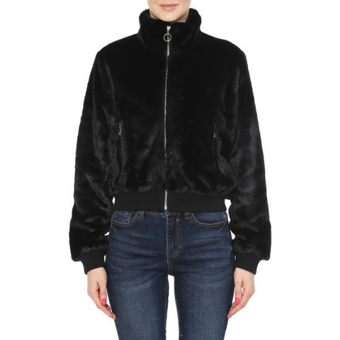 CHAMARRA BOMBER FAUX FUR