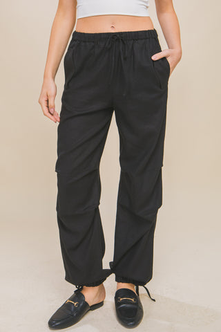 PANTALON PARACHUTE LINO