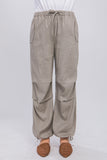 PANTALON PARACHUTE LINO