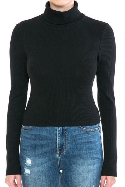 BLUSA CROP CUELLO DE TORTUGA