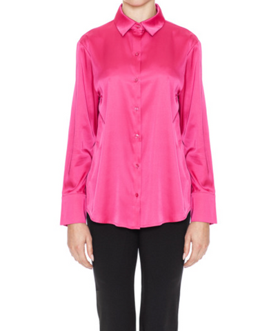 BLUSA ABOTONADA SATINADA