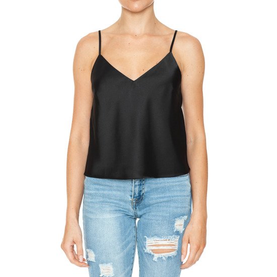 BLUSA SATINADA TIRANTES