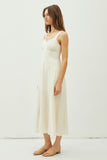 VESTIDO MAXI LINO