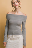 BLUSA TEJIDA OFF SHOULDER