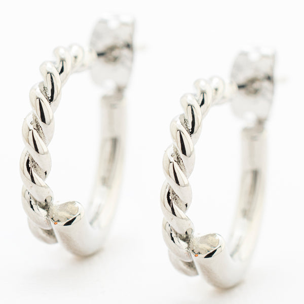 ARETE RODIO MITAD RETORCIDA