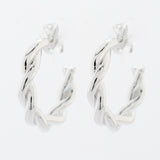 ARETE RODIO ENTRELAZADO