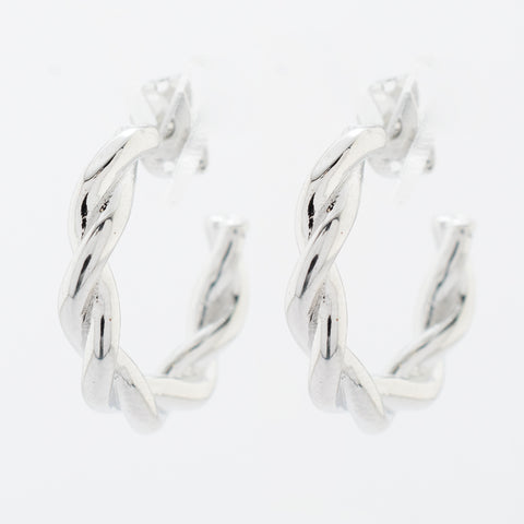 ARETE RODIO ENTRELAZADO