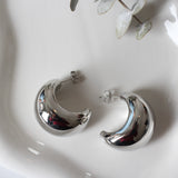 ARETE LUNA CHUNKY PLATA