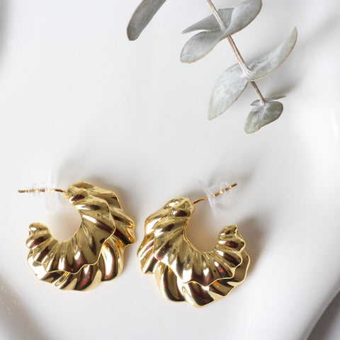 ARETE CUERNITOS DOBLE