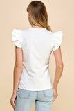 BLUSA MANGA RUFFLED
