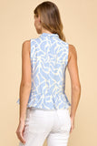 BLUSA PRINT TANK PEPLUM