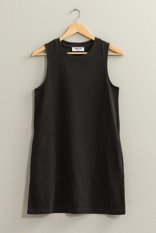 VESTIDO CAMISETA BOLSAS