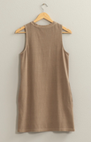 VESTIDO CAMISETA BOLSAS