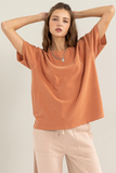 BLUSA BASICA MANGA CORTA