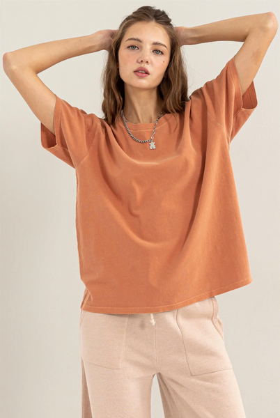 BLUSA BASICA MANGA CORTA