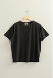 BLUSA BASICA MANGA CORTA