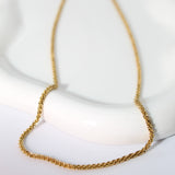 COLLAR ESLABONES RETORCIDOS