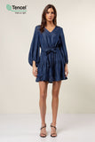 VESTIDO CORTO DEMIM CAPAS