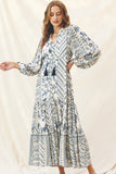 VESTIDO MAXI ESTAMPADO
