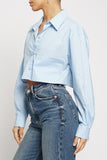 CAMISA CROP RAYAS