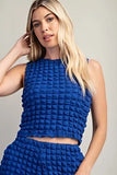 BLUSA TEXTURA BURBUJAS