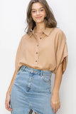 BLUSA ABOTONADA OVERSIZE
