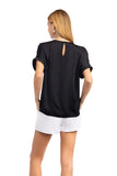 BLUSA MANGA PLISADA