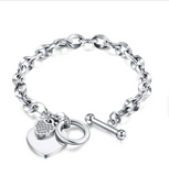 PULSERA COLGANTE CORAZON