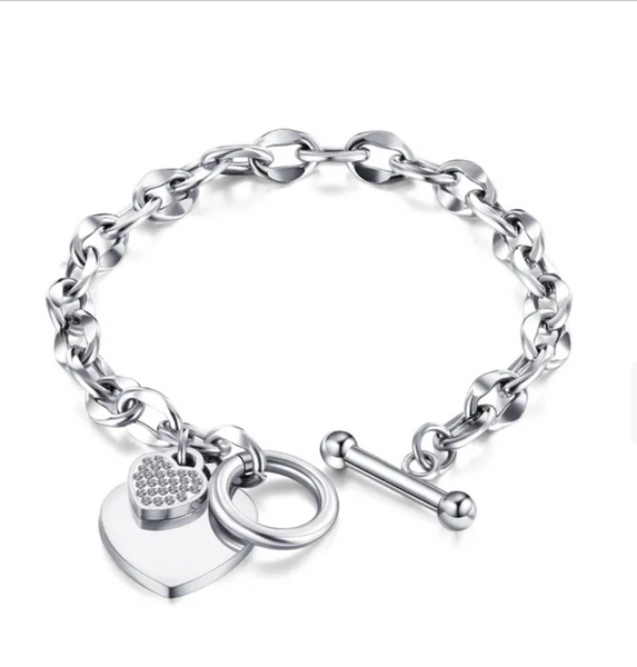 PULSERA COLGANTE CORAZON