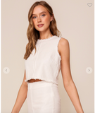 BLUSA FRAYED EDGE