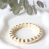 PULSERA BICOLOR WHITE