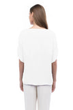BLUSA SATINADA DETALLE MANGAS