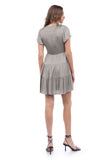 VESTIDO CORTO CAPAS