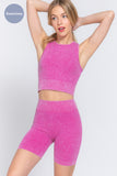 SET** WORKOUT BIKER SHORTS Y TOP