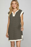 TSHIRT DRESS RAYAS
